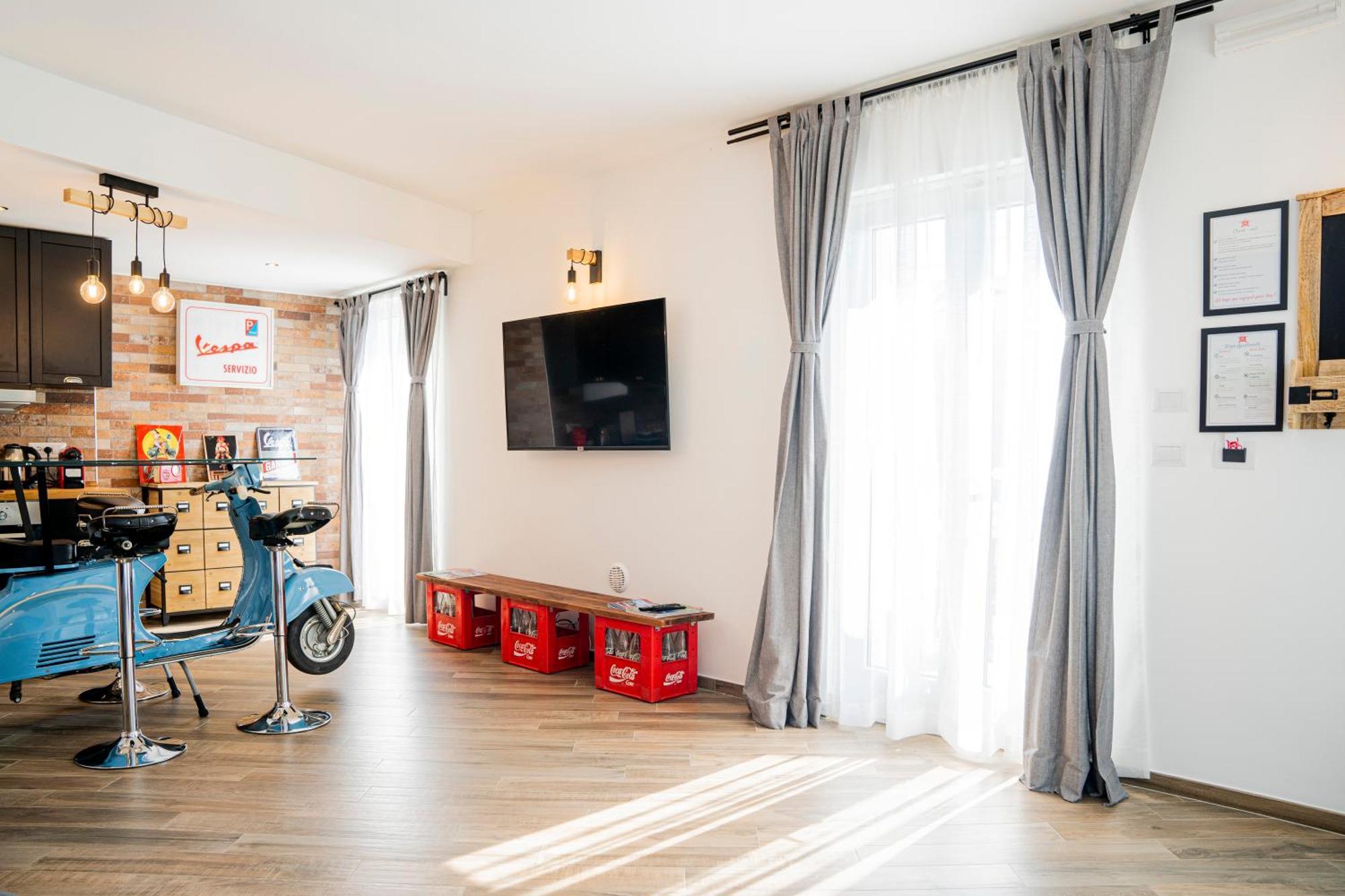 Vespa Apartments Moneglia Oda fotoğraf